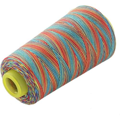 3000 Yds Color Overlocking Sewing Machine Polyester Thread Cones All Purpose