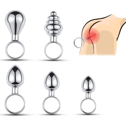 Butt Plug Anal Toys For Women Adult Sex Products Butt Plug Stainles Steel Anal Plug SexToys Dildo Female/Male Intimate Products