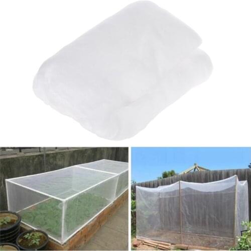 White Anti Bird Insect Net Netting Mesh Garden Fruit Crop Plant Vegetable Tree Protection 6x2.5m/10x2.5m/10x2m/15x2m C42