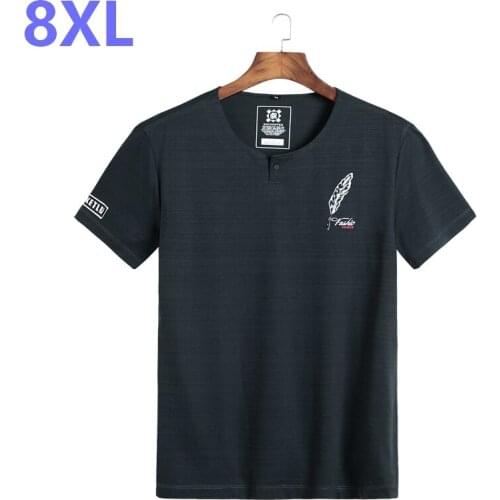 10XL 8XL 6XL 5XL 4XL Summer Mens Fashion T Shirts Blue Striped Brand Clothing Mans Short Sleeve T Shirts Male Wear Tops Tees