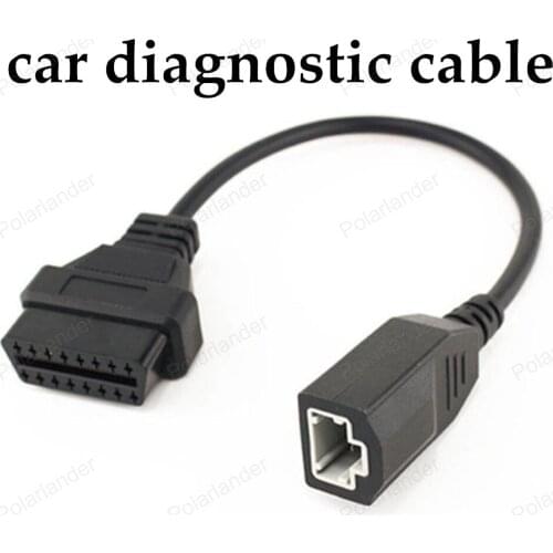 Factory price car Diagnostic Cables Service 3 pin adapter for H-onda OBD OBD2 Car scanner test connector