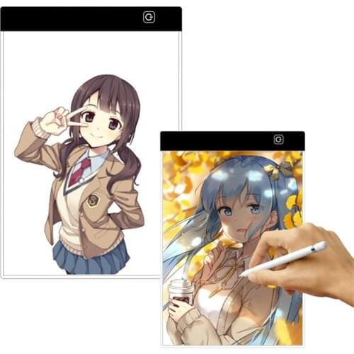 A4 Dimmable Led Drawing Copy Pad Board Childrens Toy Painting Educational Kids Grow Playmates Creative Gifts For Children Baby