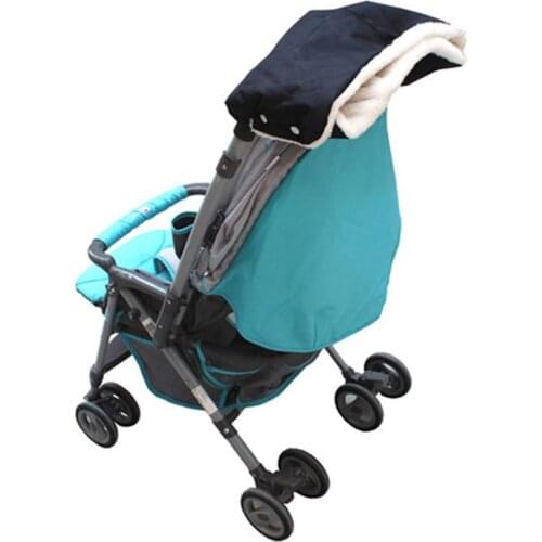 Warm Baby Stroller Glove Windproof Waterproof Pram Buggy Cart Fleece Hand Muff Meticulous Weaving Good Warmth Retention