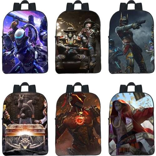 Hot Game Free Fire Garena Backpack Men Zipper Rucksack Kids Bookbag Women Harajuku Travelbag Boys Girls War Game Kawaii Mochila