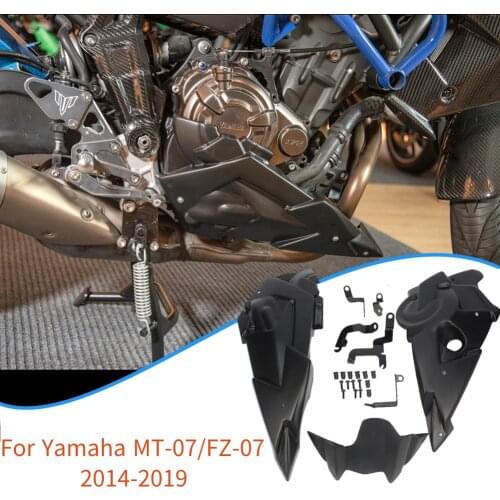 Motorcycle Engine Spoiler Belly Pan Lower Fairing Mounting Bracket For Yamaha MT-07 FZ-07 MT07 2014-2019 2015 2016 2017 2018