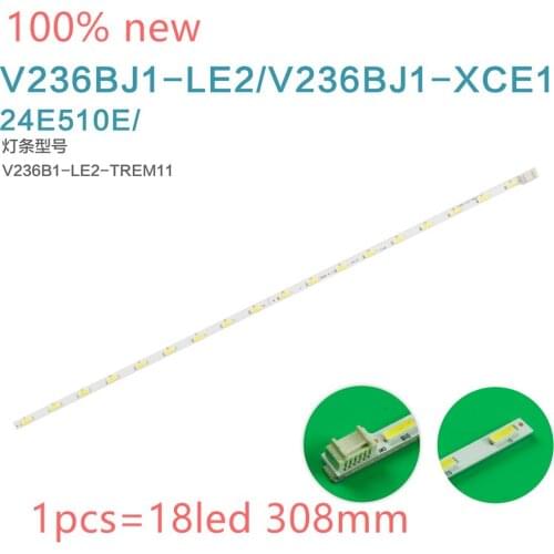 LED Backlight strip 18 lamp for LG INNOTEK 23.6 inch 24MT45D 22MA31D 24MT47D-PZ 24MT40D 24E510E V236B1-LE2-TREM11 V236BJ1-LE2