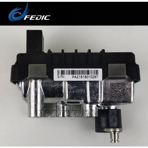 Turbo electronic actuator G-091 712120 6NW009412 726423 Turbo wastegate for Jaguar S Type 2.7 D 152 Kw 207 HP AJ V6 Euro 3 2005