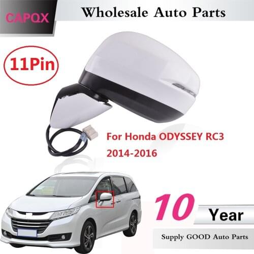 CAPQX 11Pin Rearveiw mirror SIDE MIRROR rear view mirror with ELECTRIC FOLDING FOR HONDA ODYSSEY RC3 2014 2015 2016