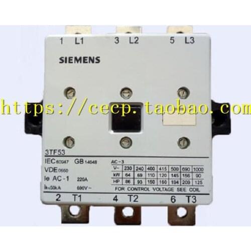 100% Originla New 2 years warranty 3TF53 AC contactor 3TF5322-0XF0 3TF5322-0XM0 3TF5322-0XQ0