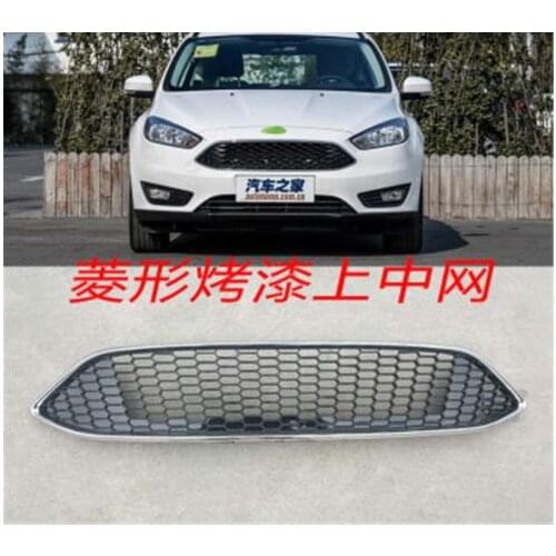 ABS car Front Grille Around Trim Racing Grills Trim For Ford focus 2015 2016 2017 2018 Car styling