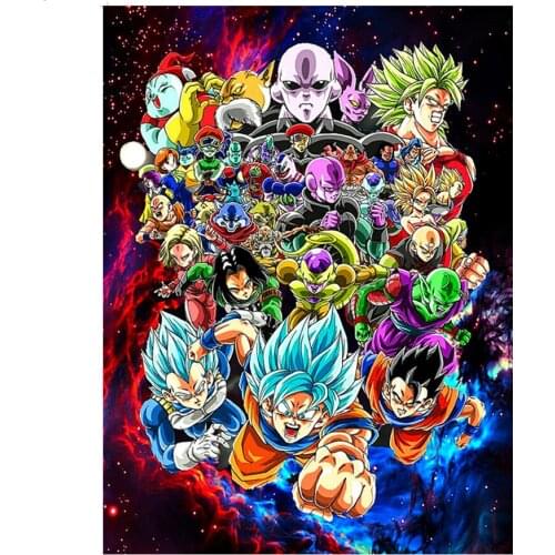 DIY Needlework Diamond Embroidery Japan Cartoon Diamond Painting Handmade Gift Mosaic Picture Of Rhinestones 5D Home Decor