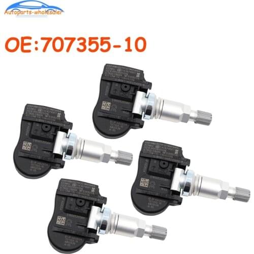 4 PCS Car For BMW X5 F15 F85 X2 F39 X1 F48 X6 F16 F86 TPMS Tire Pressure Monitor Sensor System 707355-10 70735510 36106855539