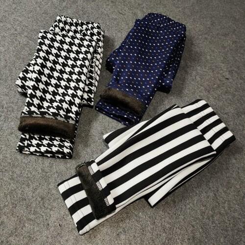 Babys Kids Clothes Girls Leggings Autumn Plus Velvet Boys Pants Girl Winter Clothes Warm Kids Leggings Children Trousers