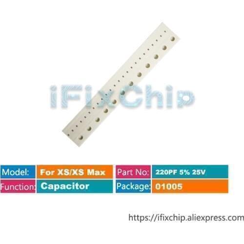 For iphone Xs/Xs max Capacitor C6494 C6400 C6454 C6464 C6433 C6430 C6474 C6475 C6480 C6482 C6483 C6485 C6470 C6471 C2000 C2611