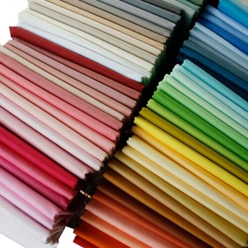 160cm X 50cm Solid Color 1 Color Cotton Fabric,DIY Handmade for Patchwork Doll Cloth Home Craft Textiles