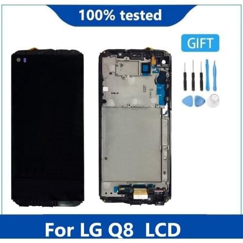 Good to show For LG V20 Mini LCD Touch Screen Digitizer Assembly Replacement For LG Q8 2017 H970 LCD Display With Frame