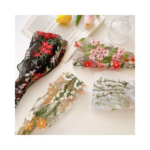 New fashion small fresh geometric fashion headband Simple temperament cute embroidered makeup headband