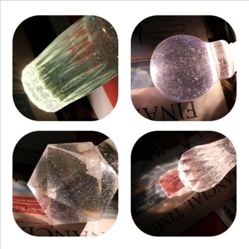 2021 New Transparent Silicone Mould Resin Decorative Craft DIY crystal Light Mold epoxy resin molds for jewelry