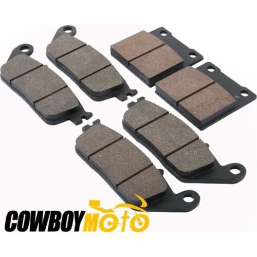 6Pcs/set Motorcycle Front Rear Disc Brake Pads For SUZUKI GSXR GSX-R 600 F 600F 1994-1995 GSXR600F 94 95