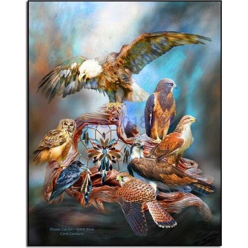 5D DIY diamond Painting Animals 3D Cross Stitch diamond embroidery mosaic diamonds wall stickers home decor restaurant