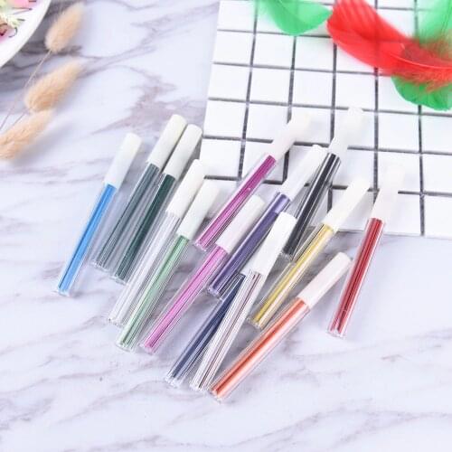 6pcs 2.0mm Automatic PencilColors refills coloed set MechanicalPencils for adult coloring bookDrafting Writing Painting 14colors