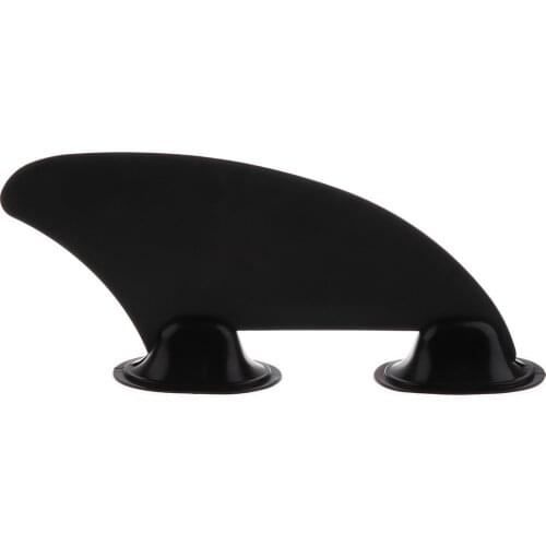 Black PVC Kayak Skeg Tracking Fin Mounting Points for Inflatable Kayak Boat Mounting Point Replacement Surfing Paddle Board Acce