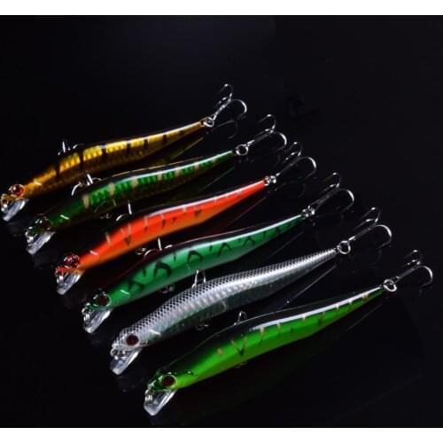 6 pieces long minnow