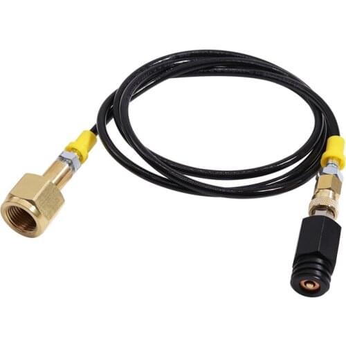 With Filter CO2 Tank Adapter Soda High Pressure Hose Kit Accessories For Sodastream For Home Office 1.5M