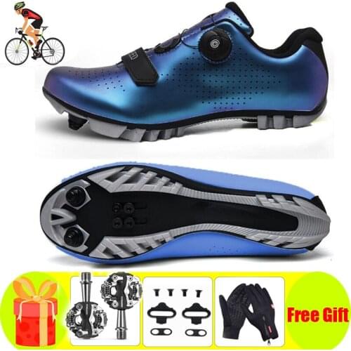 Cycling Shoes Men Sapatilha Ciclismo MTB Women Unisex Bicycle Sneakers Mountain Bike Breathable Self-locking Bicicleta Carreter