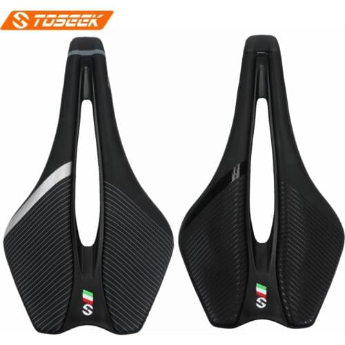 2020 NEW TOSEEK Racing Bicycle Saddle Training Grade Man Road Tt TimeTrial Triathlon Bike Cushion Seat lightweight
