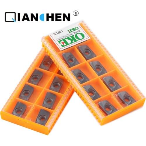 OKE 10pcs/lot High Precision High Performance High Strength CNC APMT1604PDER-H2 OP1315 Industry Carbide Inserts Hard Alloy