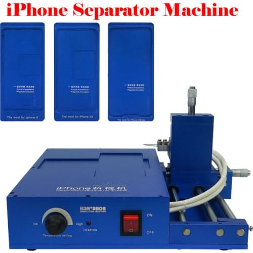 IPhone Back Cover Separator Machine for iPhone X/XS/XS Max Metal Frame and Screen Separating