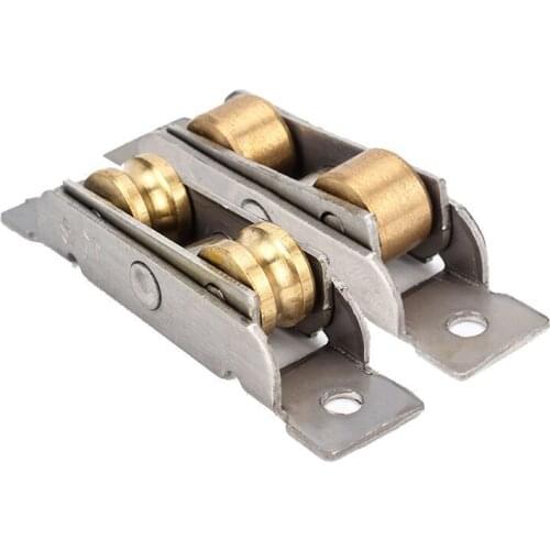 Sliding Door Plastic Steel Window Pulley Concave Wheel Muted Roller Household Hardware Part