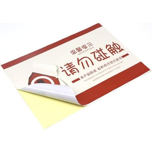 Pattern Print Stickers DIY Warning Label Personalize Adhesive
