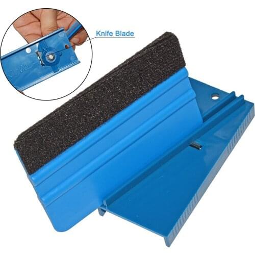 EHDIS Hard Card Scraper Edge Sharpener Carbon Vinyl Wrap Plastic Squeegee Window Tint Tool Brink Smooth Sharpening Skiving Knife