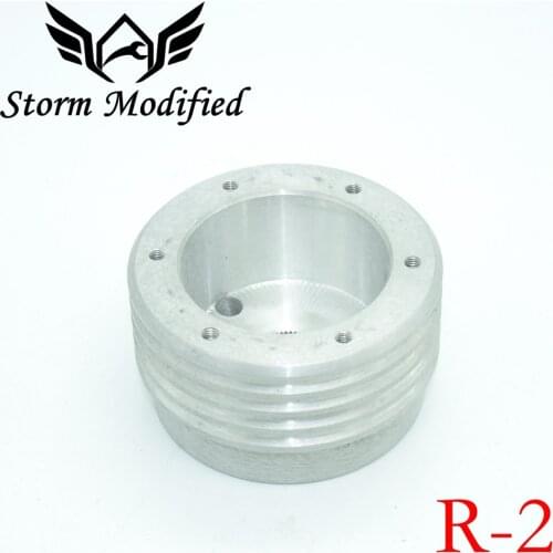 SuTong 2018 All aluminum style Racing Steering Wheel Boss Kit Hub Adapter Racing Steering Wheel Hub Connector R-2