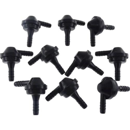 10Pcs Engine Right Angle Air Pump Vacuum Check Valve 058905291 For Passat B5 Amarok A3 A4 A6 A8 Ibiza 058 905 291 058905291B
