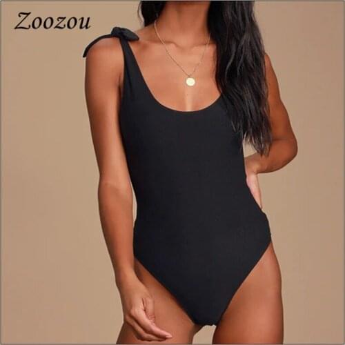 ZooZou Open Back Bodysuit