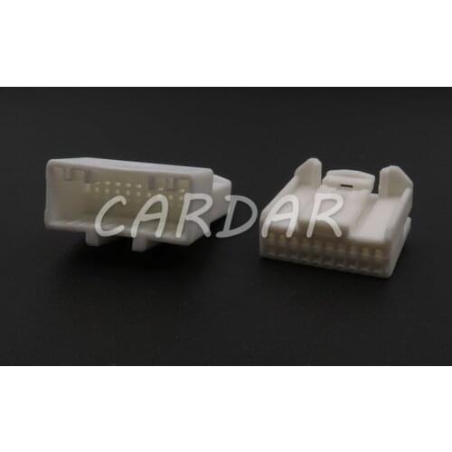 1 Set 20 Pin 1473807-1 Auto Car CD Player Wire Connector Audio Cable Socket For Toyota