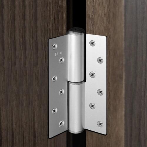 5/6 inch Self close buffer hydraulic door hinges Heavy Duty Mute Casement folding 180 degree hinge