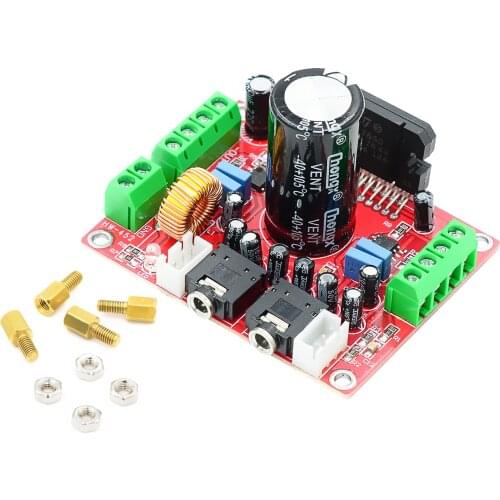 TDA7850 4*50W Car Audio Power Amplifier AMP Board BA3121 Noise Reduction Module XH-M150 DC 12V 4X50W 4X50