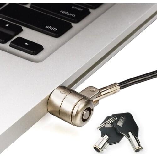 Notebook Laptop Computer Lock Security Security China Cable Chain With Key Notebook PC Laptop Anti-theft lock