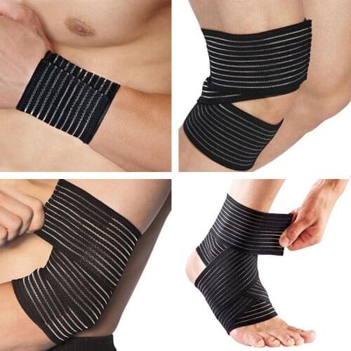 Kindmax Healthcare Cotton Elastic Athletic Kinesiology Tape, Adhesive Medical Bandage for Muscle Knee Roll