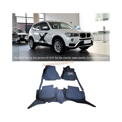 Interior Floor Mats & Carpets Foot Pads Protector For BMW X3 F25 2015-2016