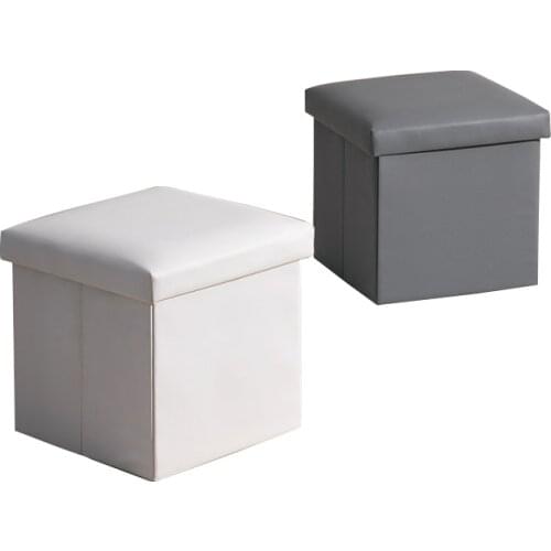 Xiaomi Have Multifunctional Seat Storage Box Home Office Foldable Pouffe Cube Shape Practical Linen Folding Stool Simple