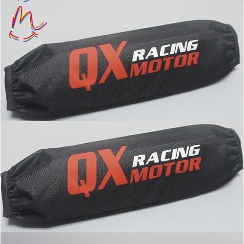2pcs 350mm Rear Shock Absorber Suspension Protector Protection Cover For CRF KLX Dirt Bike Motorcycle ATV Quad Motocross 270mm