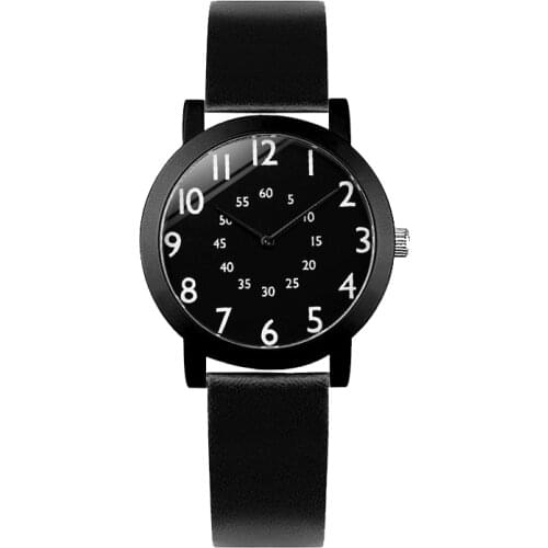 2021 Enmex original creative design girl wristwatch Jump number lady wath gift brief simple face steel band quartz lady watches