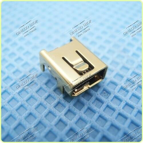 4 DIP foot 8Pin Mini USB Jack Female Socket, mini usb Connector for digital and other product