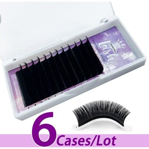 6pcs/lot eyelash extensions easy fan foil back eyelash extension easy fan super soft cashmere easy fan mink eyelash extensions