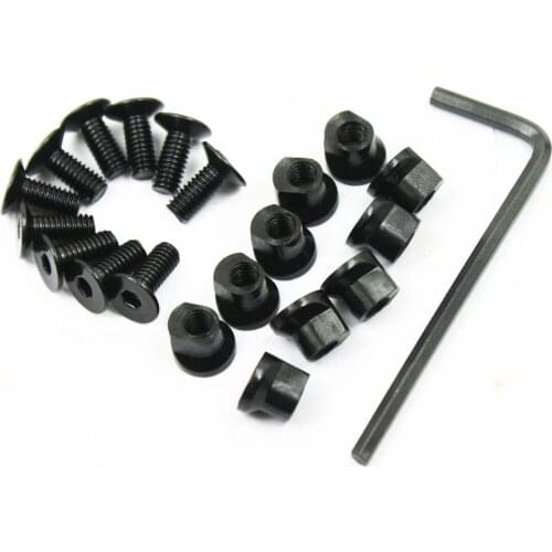 Tactical gun accessories ar 15 M4 accessories 10pcs Universal Keymod Rail Screws and Nuts for hunting airsoft